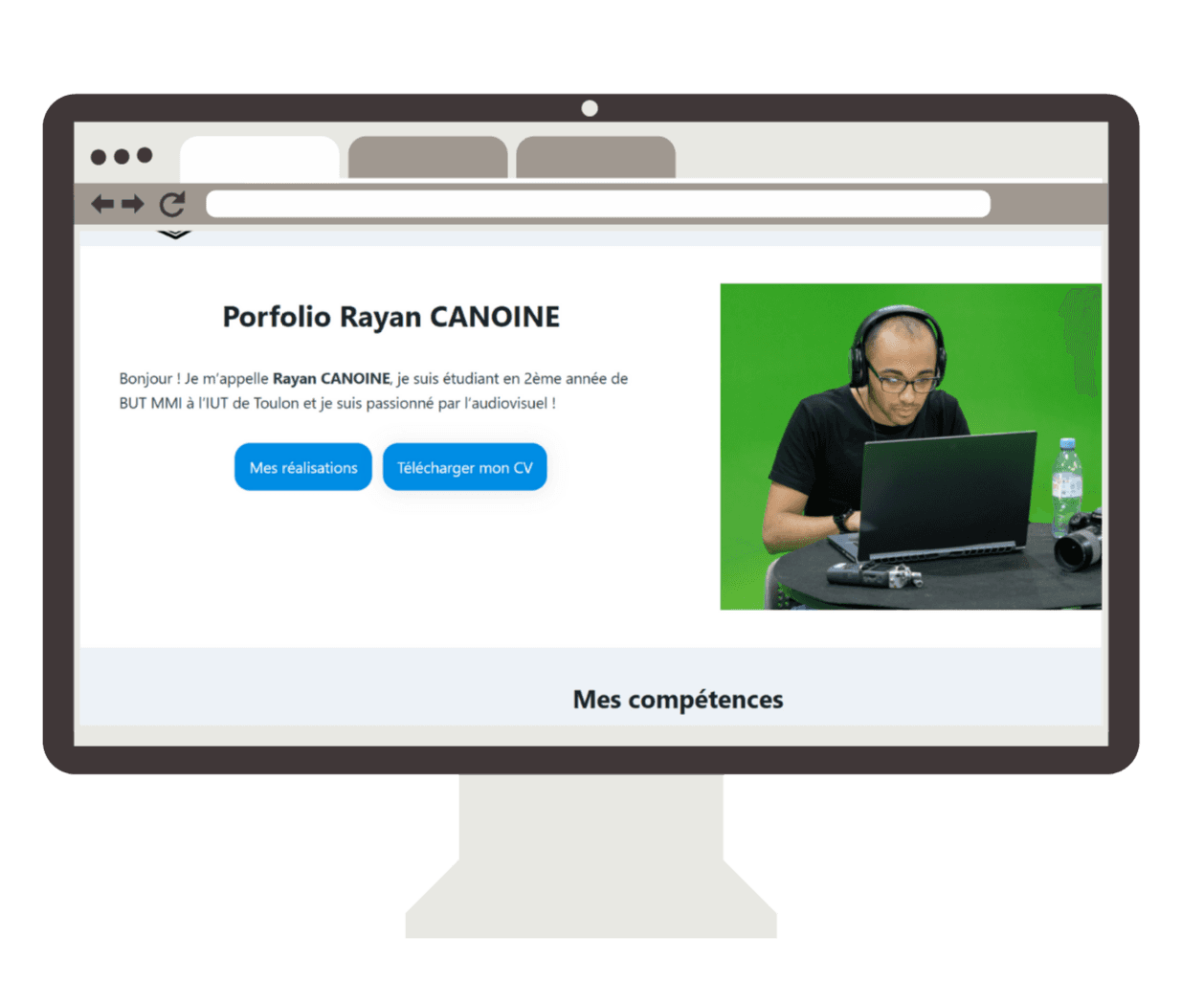 Mon site Portfolio MMI 1